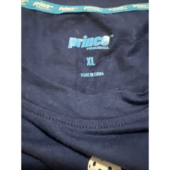Prince Pickleball Navy Blue Short Sleeve T-Shirt Mens XL - Picture 2 of 5